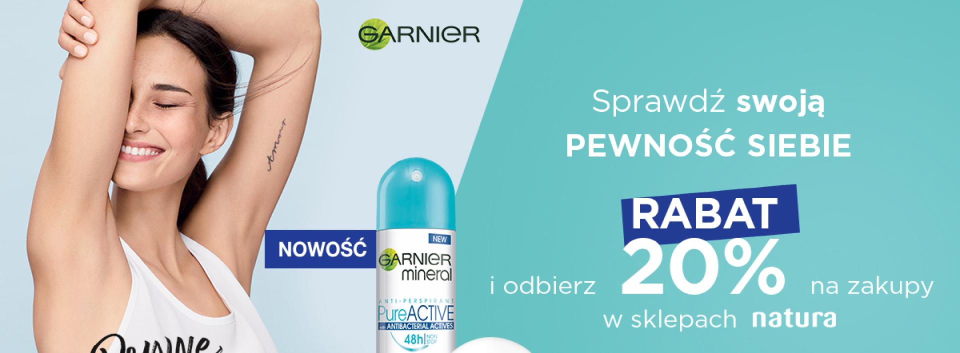 Garnier chce dodać pewności siebie - kampania reklamowa antyperspirantów